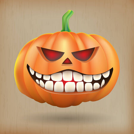 Sneer pumpkin vintage backgroundのイラスト素材
