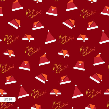 Christmas seamless patternのイラスト素材