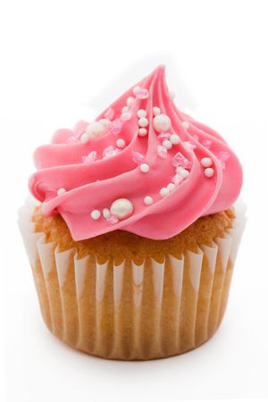 Pink cupcake の写真素材