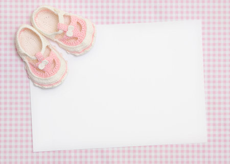 New baby announcementの写真素材