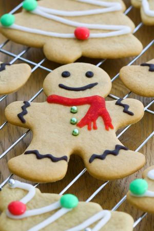 Gingerbread man の写真素材