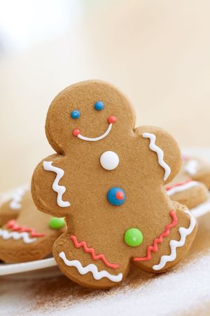 Gingerbread manの写真素材