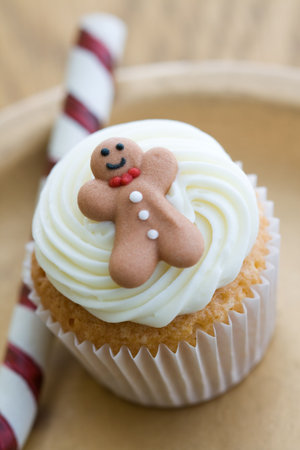 Christmas cupcake
