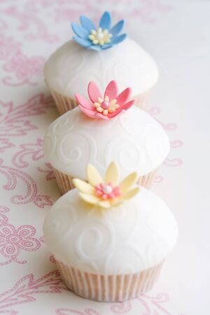 Wedding cupcakesの写真素材