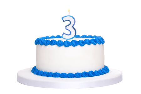 Birthday cakeの写真素材