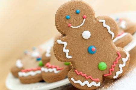 Gingerbread manの写真素材