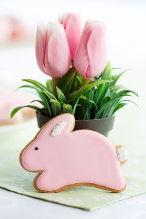 Easter bunny cookie 