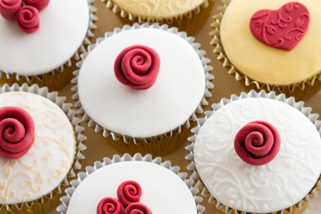 Wedding cupcakes の写真素材