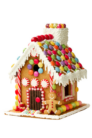 Gingerbread house の写真素材