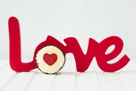 Cupcake loveの写真素材