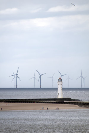 New Brighton Lighthouseの写真素材