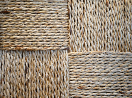 Dry bamboo wall for backgroundSurface of  Wicker texture,