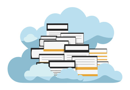 Save document illustration on white transparent background.の素材