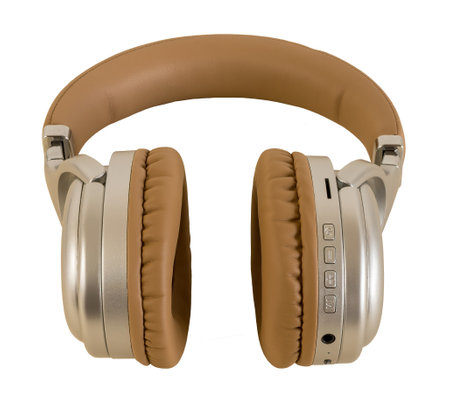 Professional headphones, isolated on white background. graphic resourceの写真素材