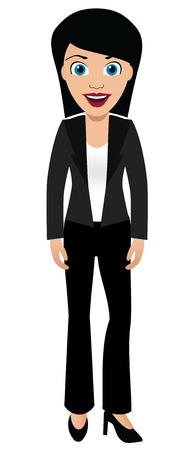 businesswomanのイラスト素材