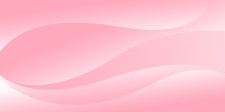 Pink beauty abstract background with wave shapes. Modern elegant luxury wallpaper. Vector illustration. Suitable for web design, pages, templates, banners, and othersのイラスト素材