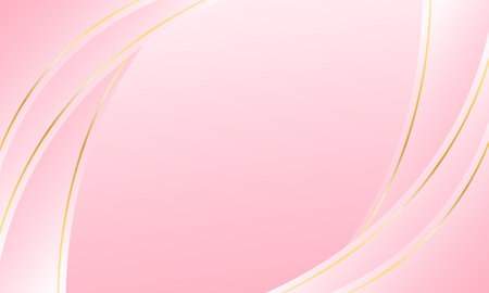 Elegant pink luxury background. Pink beauty dynamic wallpaper with wave shapes. Template banner background for beauty products, sales, ads, pages, events, web, and othersのイラスト素材
