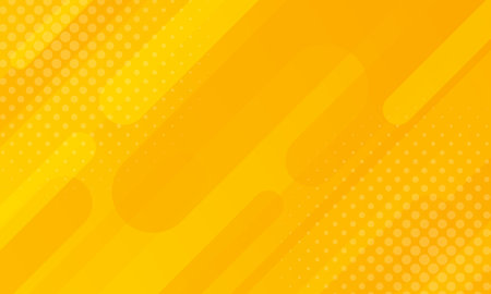 Bright orange-yellow gradient abstract dynamic background with halftone. Modern wallpapers. Fresh template banner for sales background, business, ads, events, web and pagesのイラスト素材