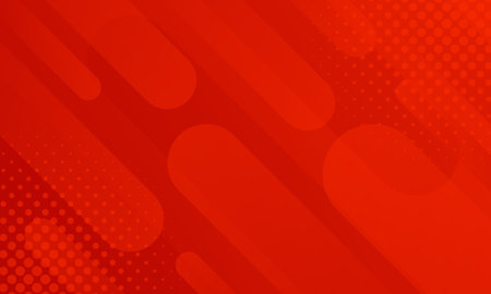 Abstract red gradient dynamic background with halftone, modern wallpapers. Suitable for templates, sale banners, events, business, ads, websites, and pagesのイラスト素材