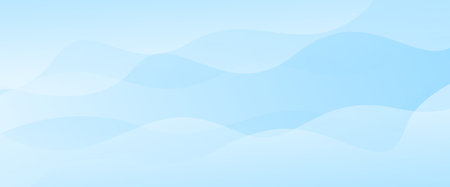 Abstract light blue curve background, blue beauty dynamic wallpaper with wave shapes. Suitable for business selling banners, ads, events, templates, pages, webs, and othersのイラスト素材