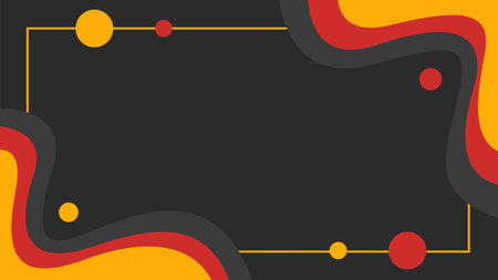 Abstract frame vector background. Simple Colorful Border Background. Suitable for various designs...