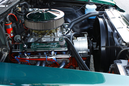 GLOUCESTER, VA, USA - OCTOBER 14: The Middle Peninsula Classic Cruisers Club weekly Car Show. Main...