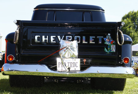 HAMPTON, VA-JUNE 9:A Chevy Pro Truck at the 3rd annual HCS car show at the Hampton Christian School...