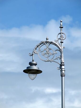 Detail of Beautiful Ornate Street Lampの写真素材