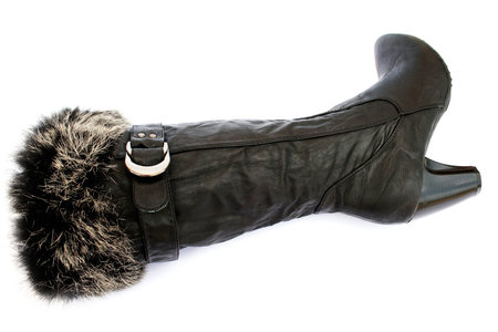 Boots isolated on white background.の写真素材