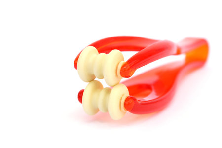 Massager isolated on white background.の写真素材
