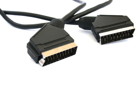 Plug isolated on white background.の写真素材