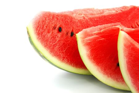 Watermelon isolated on white background.の写真素材