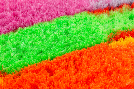 Colorful brooms closeup picture.の写真素材
