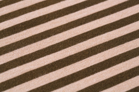 Striped fabric background closeup picture.