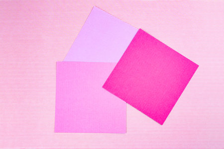 Colorful papers as a background. Pink, lilac papers.の写真素材