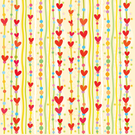 Heart background.のイラスト素材