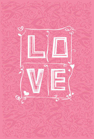 Card for Valentine day! のイラスト素材