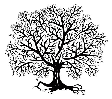 Vector treeのイラスト素材