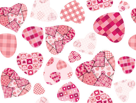 Seamless pattern for Valentine's dayのイラスト素材