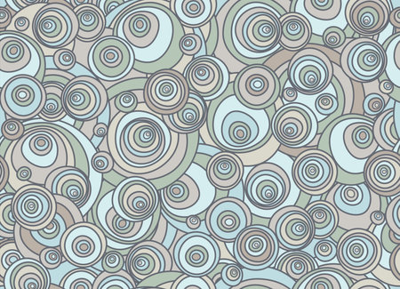 Seamless retro pattern.のイラスト素材