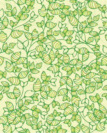 Seamless pattern of leaves. のイラスト素材