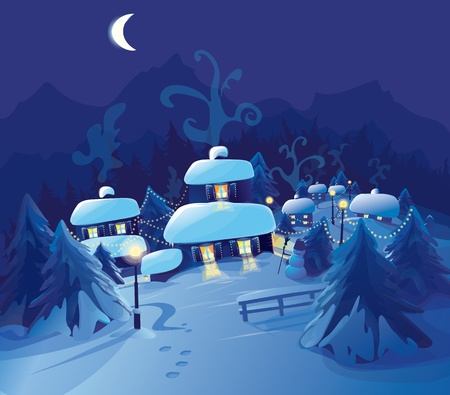 Merry Christmas! Happy New Year!!! のイラスト素材
