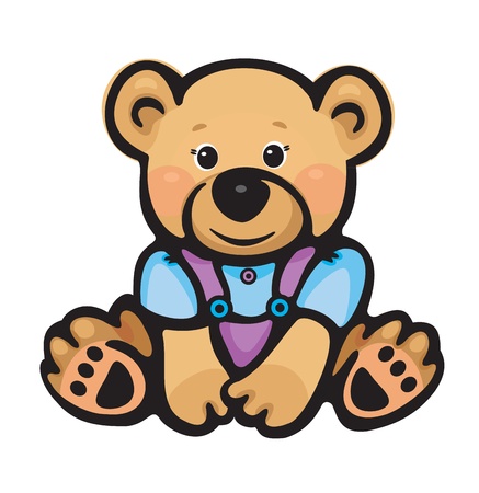 Cute bear  のイラスト素材