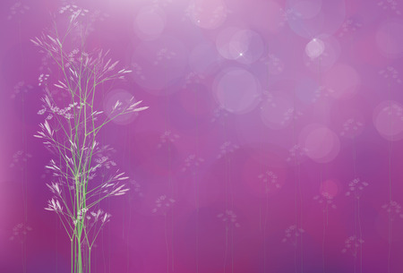 floral violet  のイラスト素材