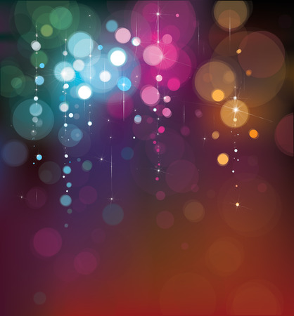 Vector colorful lights background.のイラスト素材
