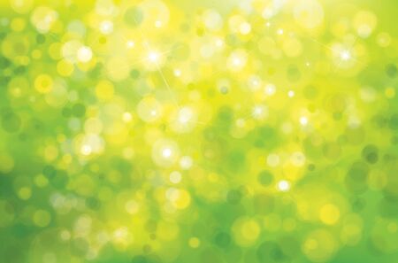 Vector green sunshine background.のイラスト素材