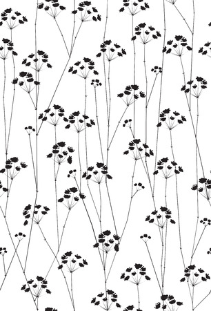 seamless  floral pattern.のイラスト素材