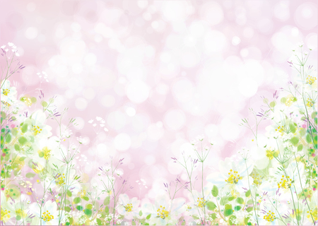 Vector  floral background.のイラスト素材