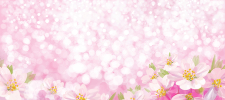 Vector  floral background.のイラスト素材