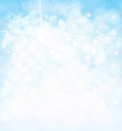 Vector  abstract, blue, sparkle background. Blue sky background.のイラスト素材
